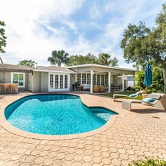 Waterfront Home with Pool near Siesta Key