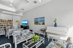 Updated 2-Bed Condo Steps from Beach