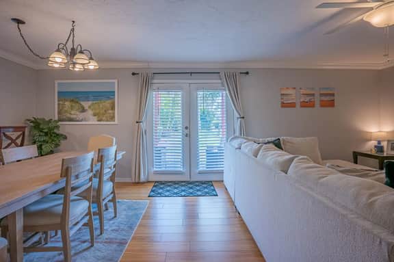 Lovely 3 bedroom first floor condo on golf course