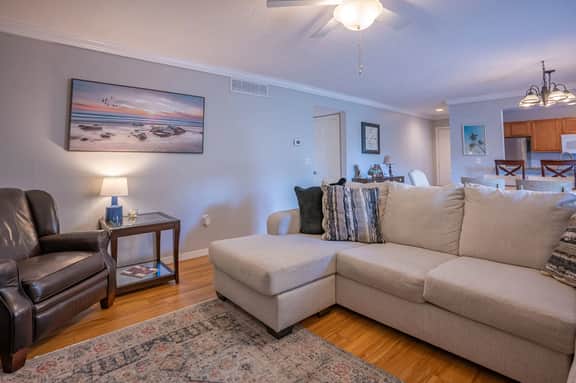 Lovely 3 bedroom first floor condo on golf course