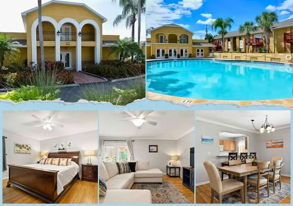 Lovely 3 bedroom first floor condo on golf course